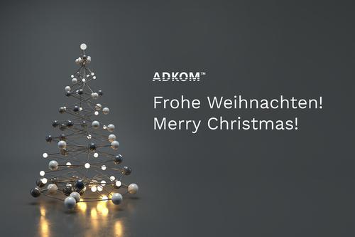 ADKOM wünscht Frohe Weihnachten und alles Gute fürs Neue Jahr 2023