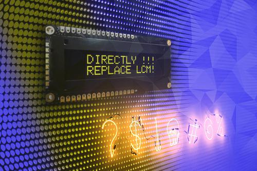 Alphanumeric OLED-Modules