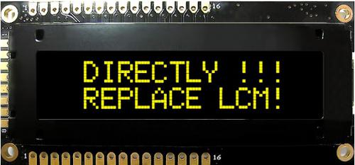 Alphanumeric LCMs with OLED Alphanumeric LCMs with OLED